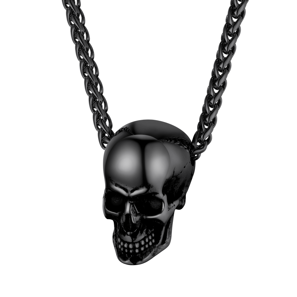 Gothic Skull Necklace Pendant For Men
