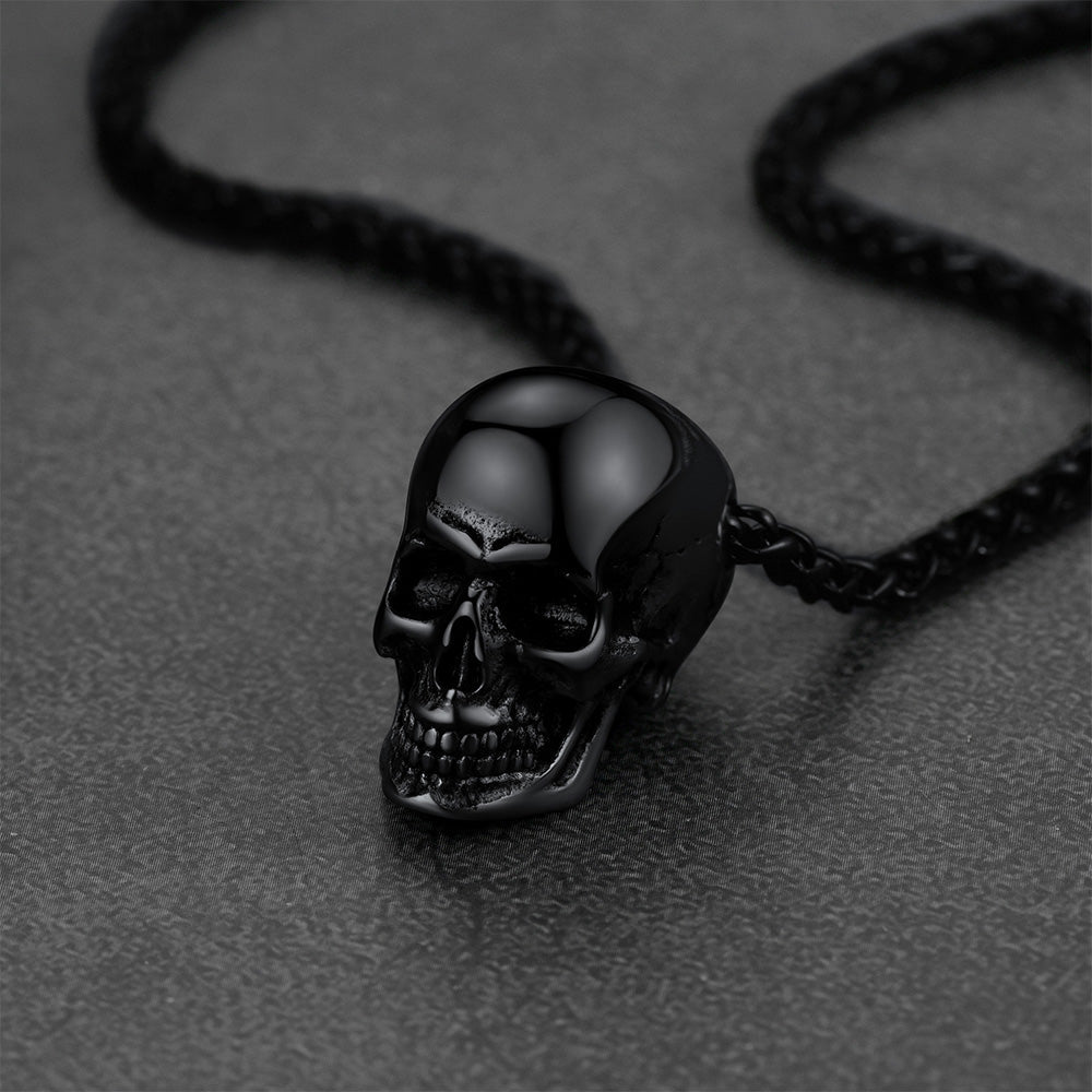 Gothic Skull Necklace Pendant For Men