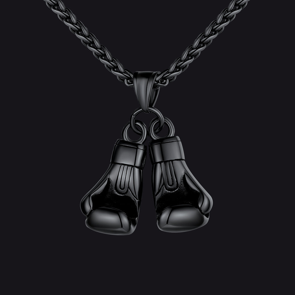 Boxing Gloves Pendant Necklace for Men Boys