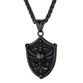 Flash Sale Viking Norse Runes Skull Necklaces for Man Boys