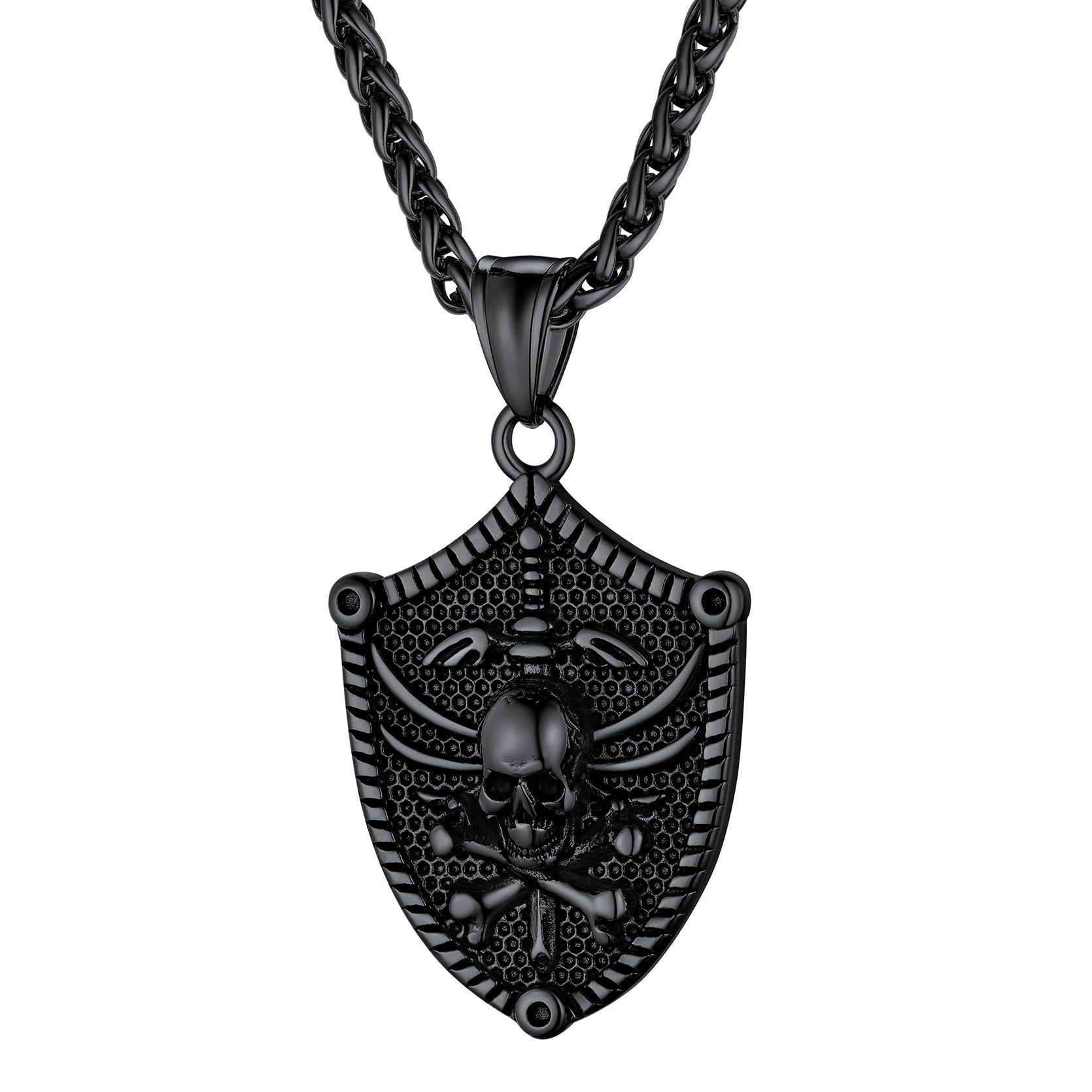 Flash Sale Viking Norse Runes Skull Necklaces for Man Boys
