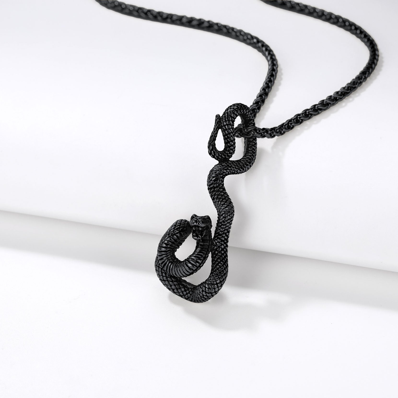 Flash Sale Gothic Snake Pendant Necklace for Men