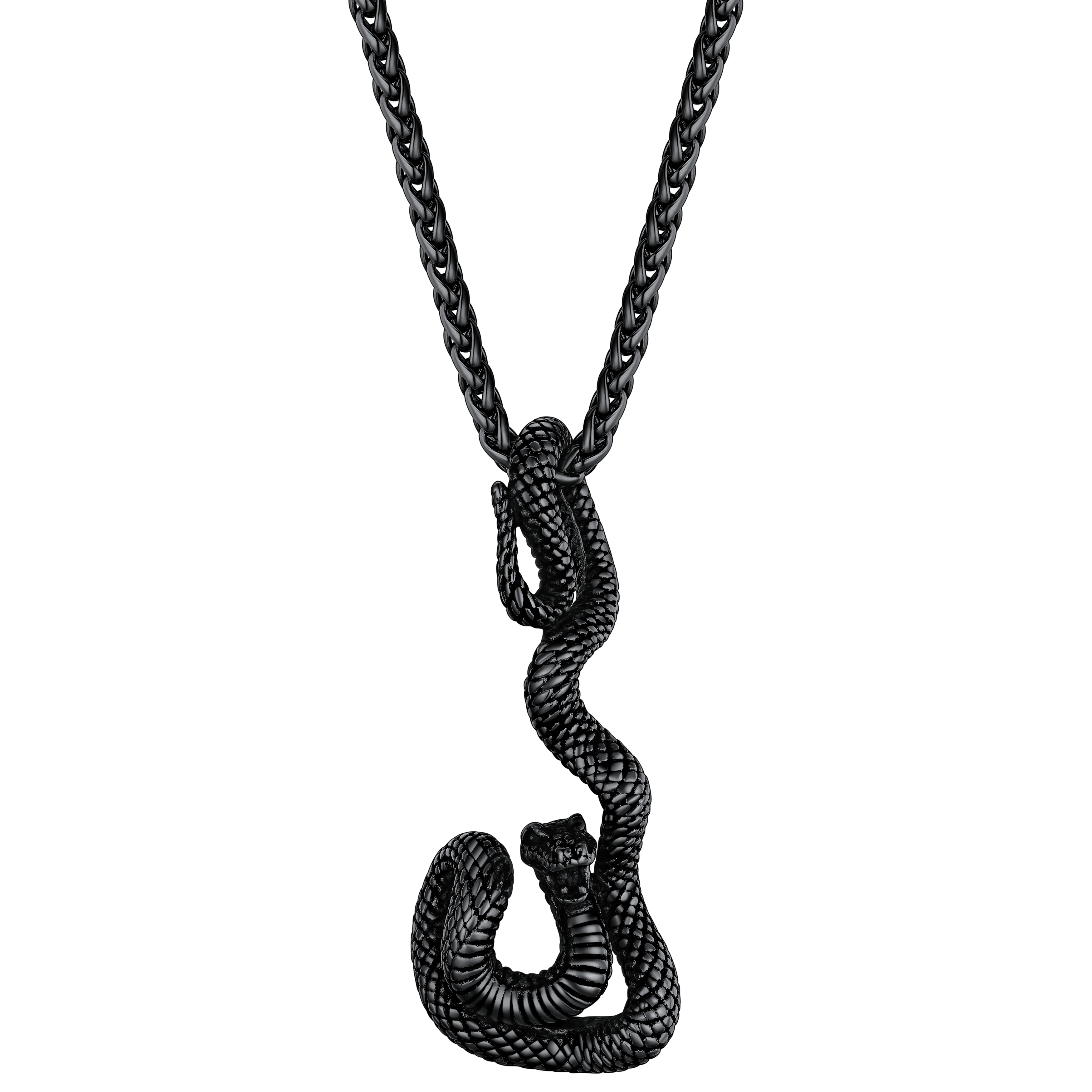 Flash Sale Gothic Snake Pendant Necklace for Men