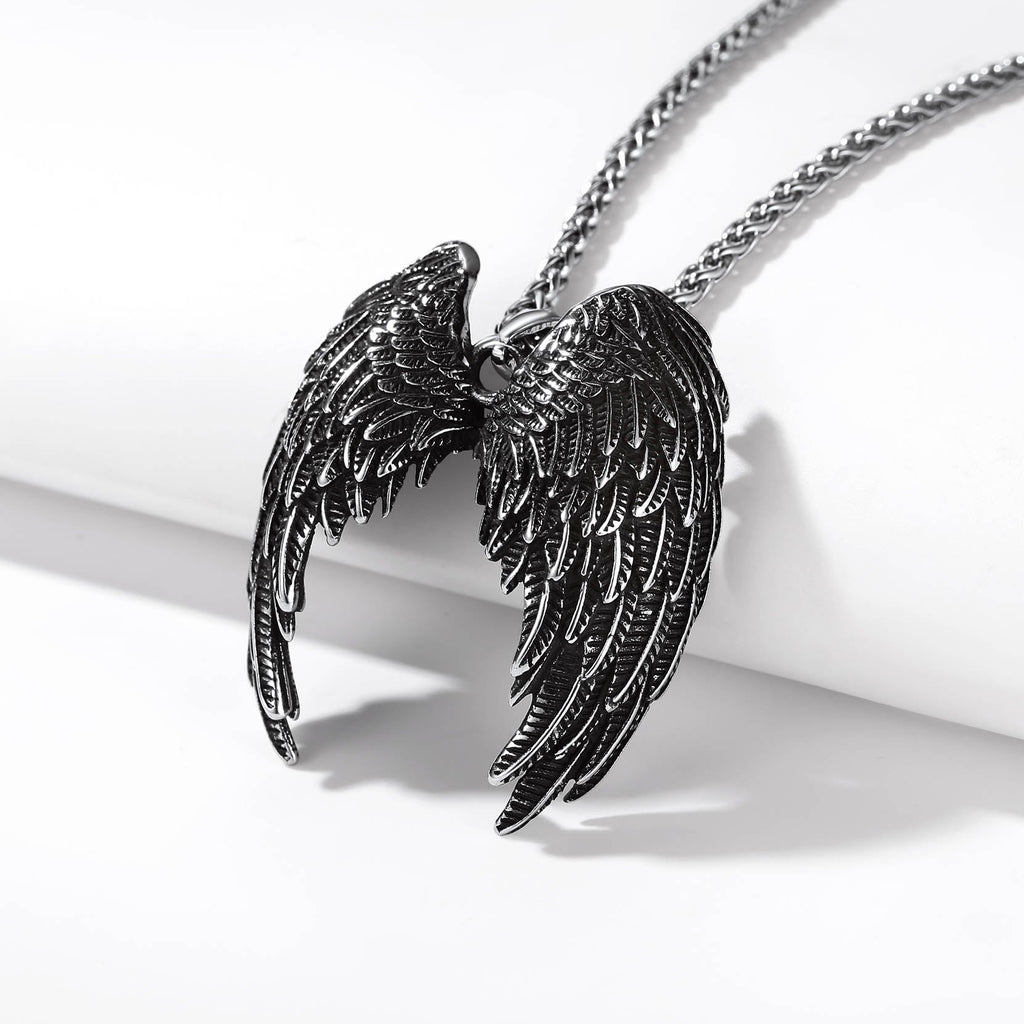 Flash Sale Angel Wings Pendant Necklace for Men women