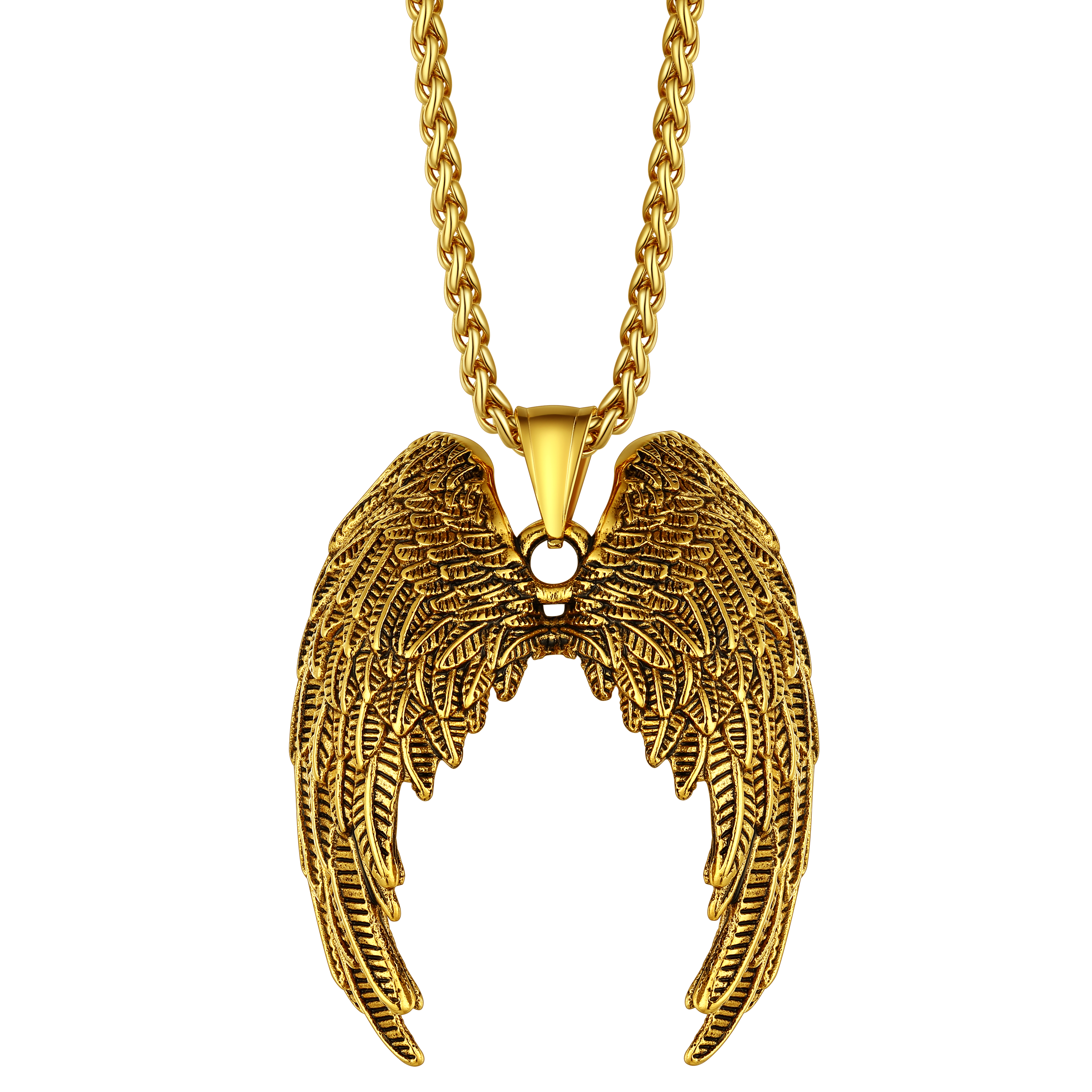 Flash Sale Angel Wings Pendant Necklace for Men women
