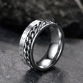 Viking Spinner Fidget Anxiety Ring for Men Women