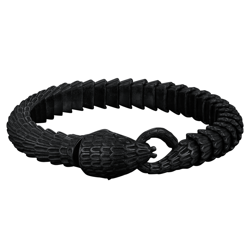 Viking Snake Jörmungandr Bracelet Stainless Steel Bangle Bracelet