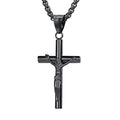 Flash Sale Christian Savior Cross Necklace for Man