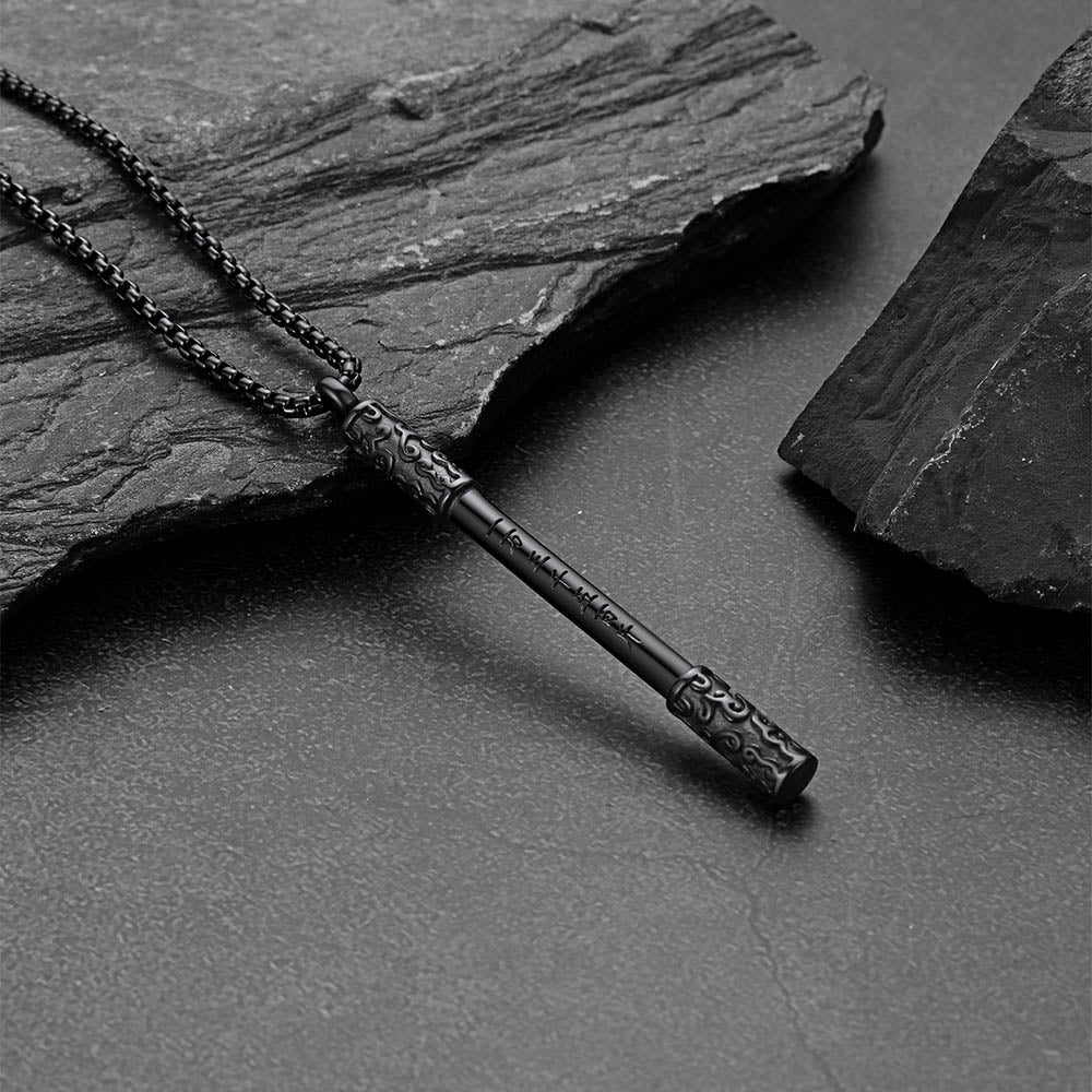 Monkey King Ruyi Jingu Bang Bar Necklace for Men